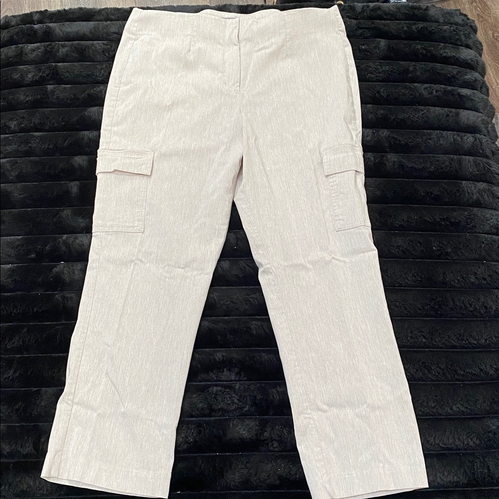 Maurices Light Tan Zippered Pants